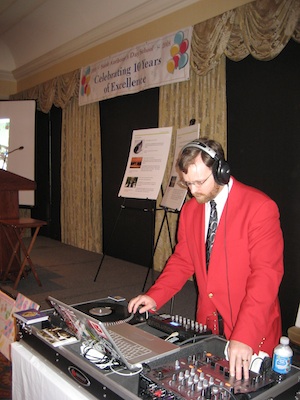 DJ Dabe at Fundraiser